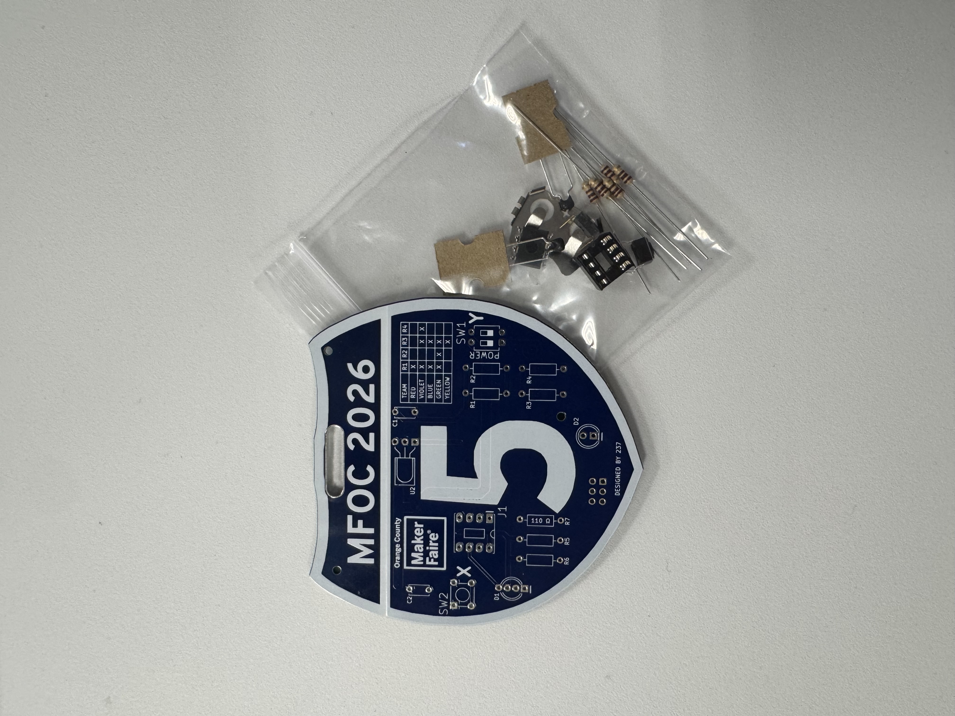 Badge and kit